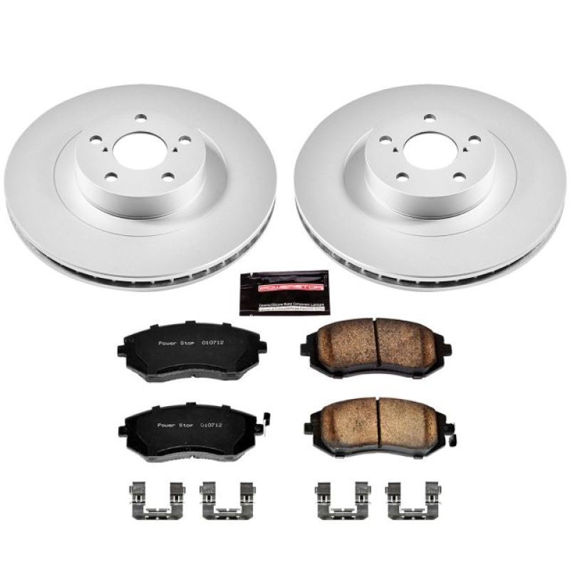 PowerStop PSB Z17 Evolution Coated Kit Brakes, Rotors & Pads Brake Kits - Performance Blank main image