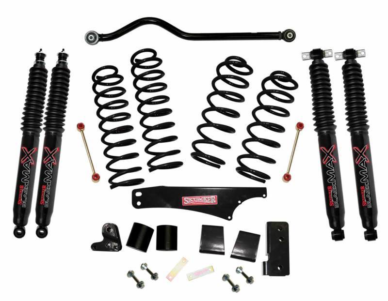 Skyjacker 2007-2017 Jeep Wrangler (JK) Suspension Lift Kit w/ Shock JK40BPBSR Main Image