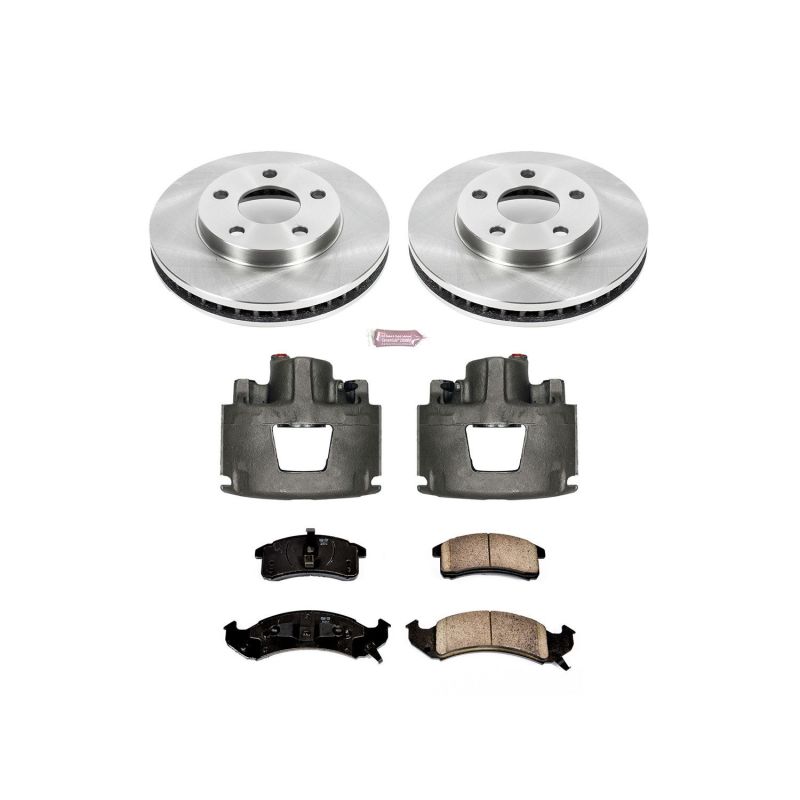 PowerStop PSB Autospecialty Kit w/Cals Brakes, Rotors & Pads Brake Kits - OE main image