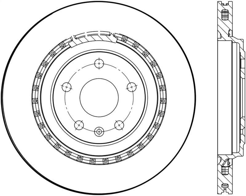 Stoptech ST Premium Carbon Brake Rotors Brakes, Rotors & Pads Brake Rotors - OE main image