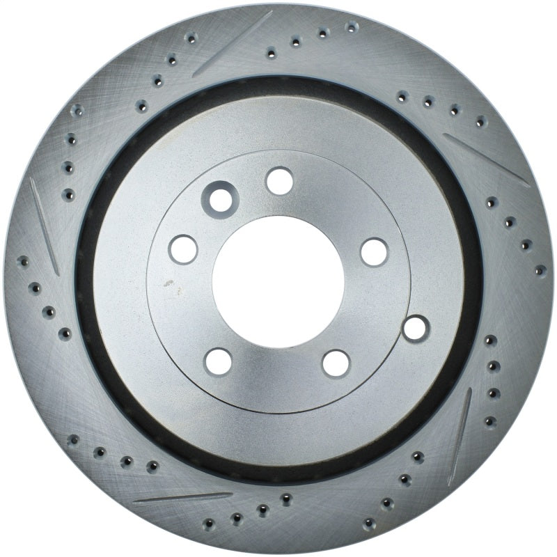 StopTech Select Sport Drilled & Slotted Rotor - Rear Right 227.22010R