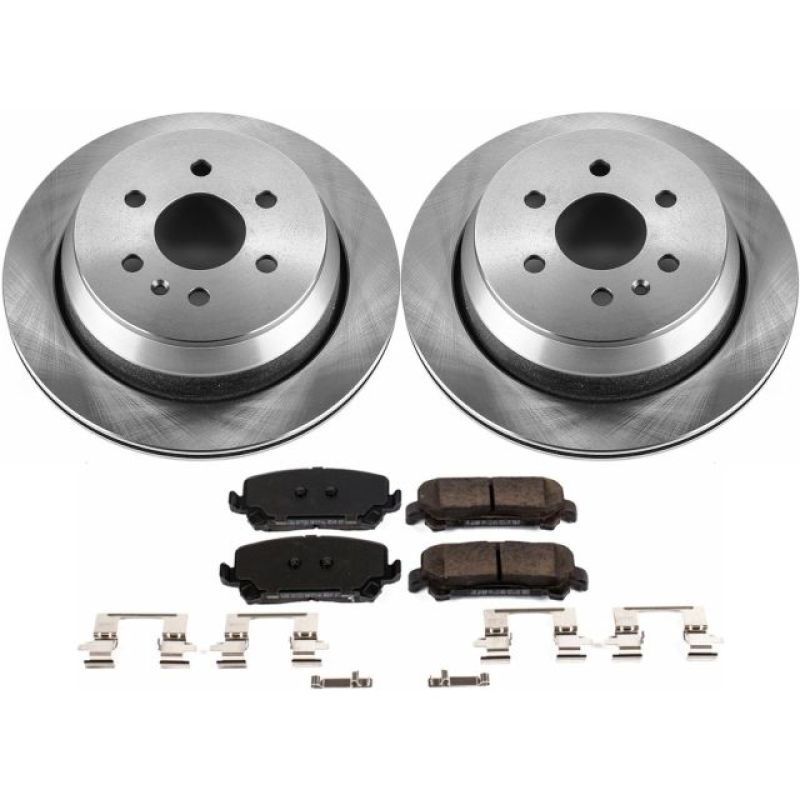 PowerStop PSB Autospecialty Kit Brakes, Rotors & Pads Brake Kits - OE main image