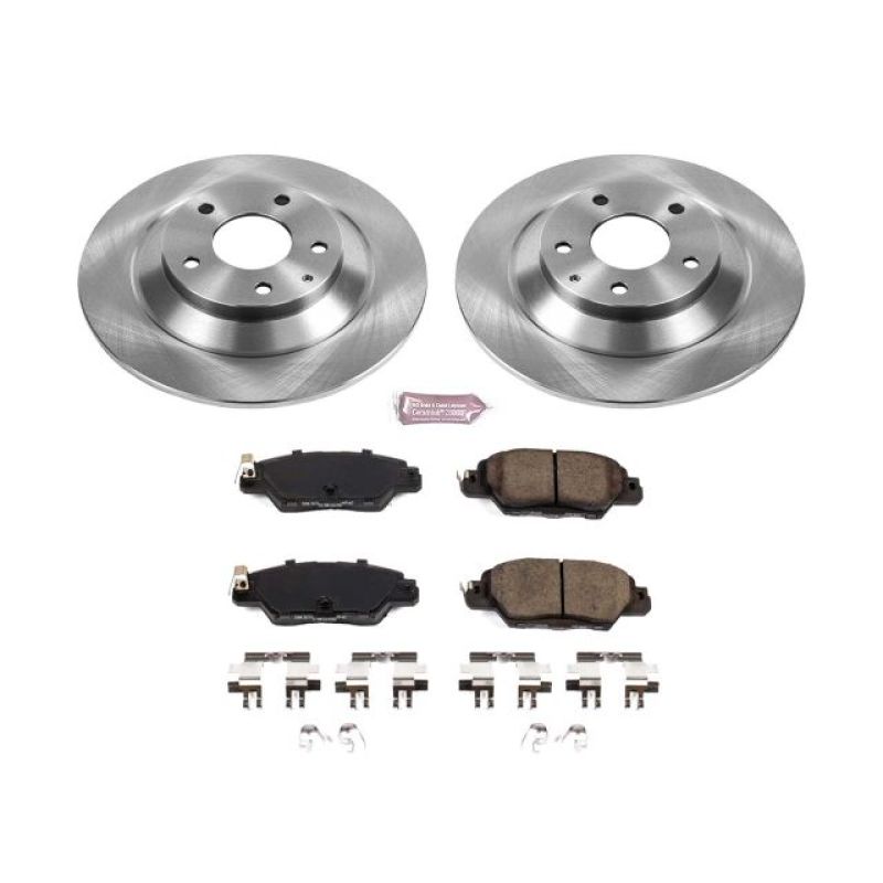 PowerStop PSB Autospecialty Kit Brakes, Rotors & Pads Brake Kits - OE main image