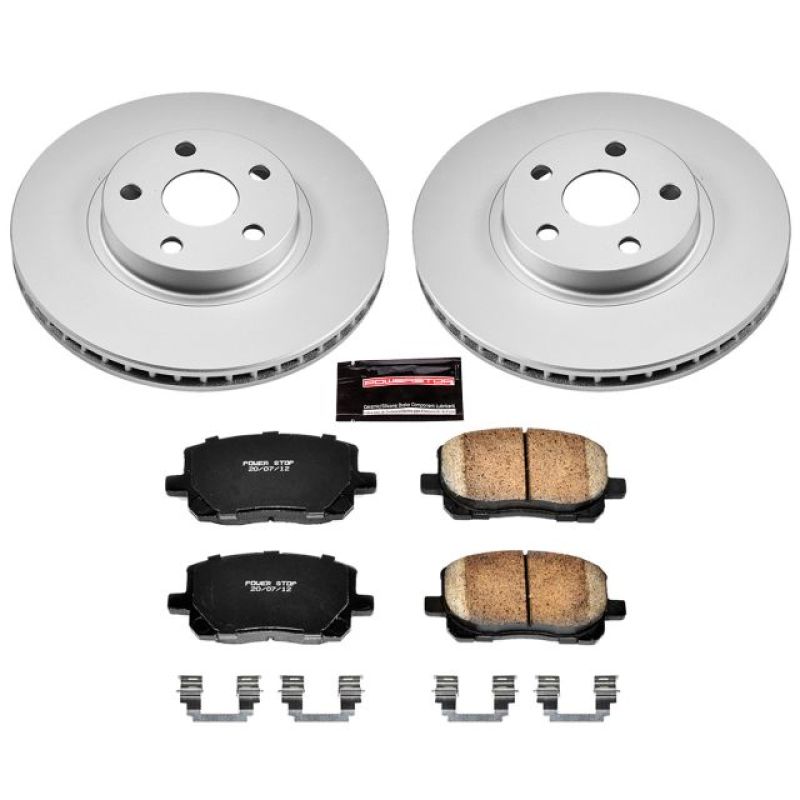 PowerStop PSB Z17 Evolution Coated Kit Brakes, Rotors & Pads Brake Kits - Performance Blank main image