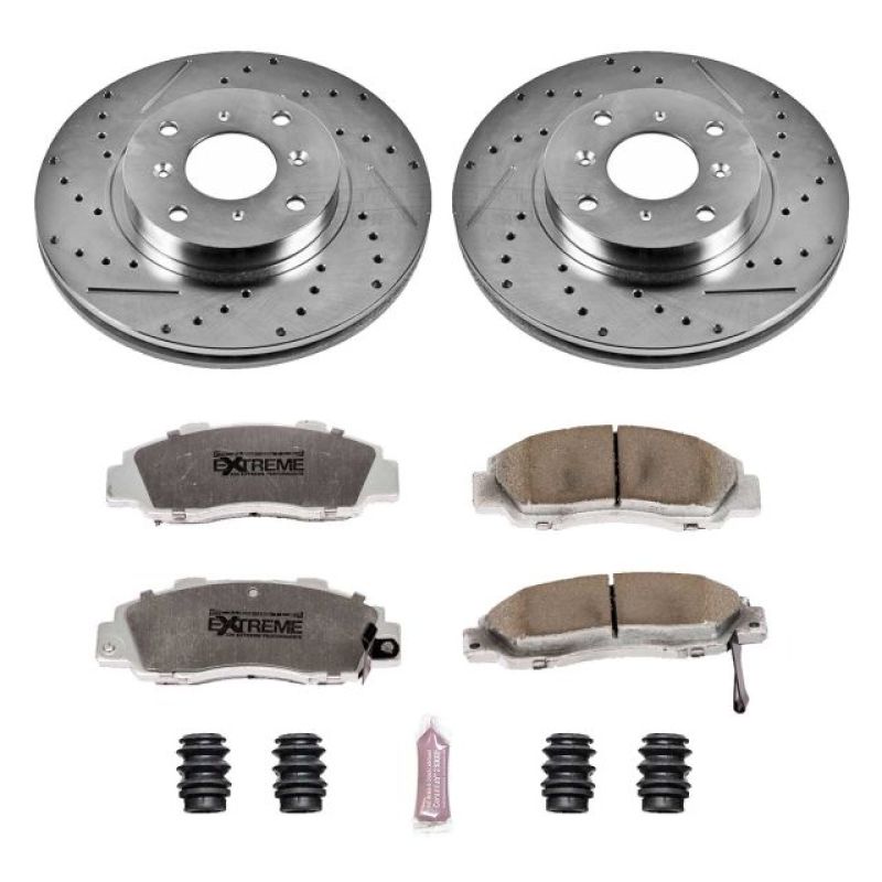 PowerStop PSB Z26 Street Warrior Kit Brakes, Rotors & Pads Brake Kits - Performance D&S main image