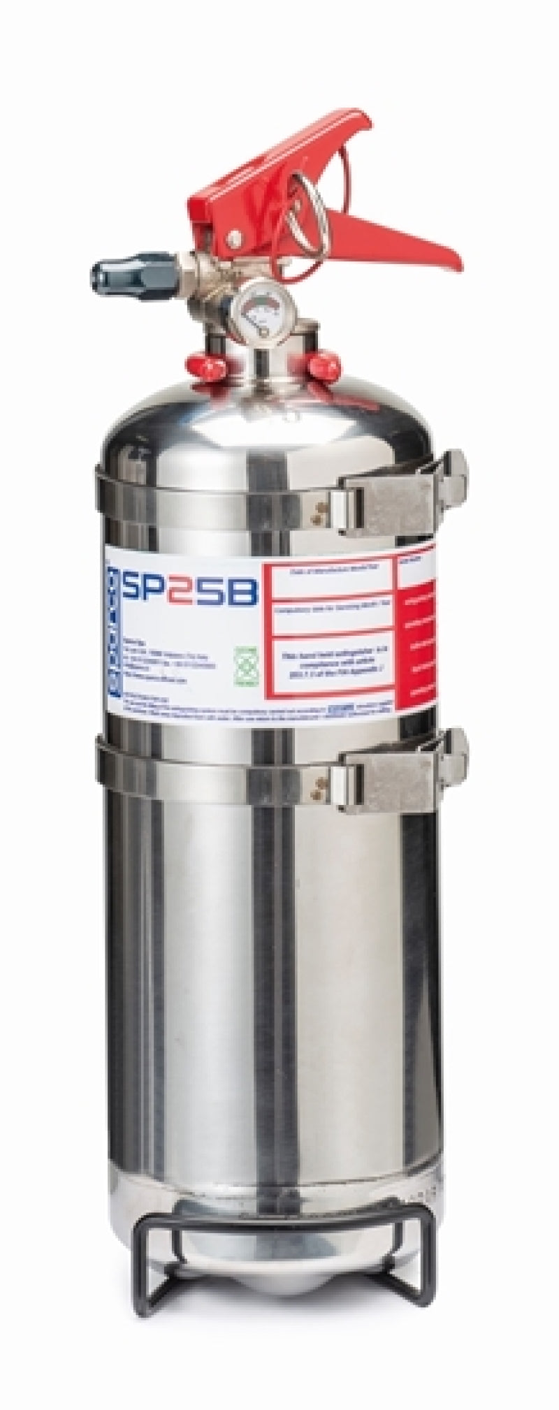 Sparco 2 Liter Handheld Steel NOVEC Extinguisher 014773BXLN2