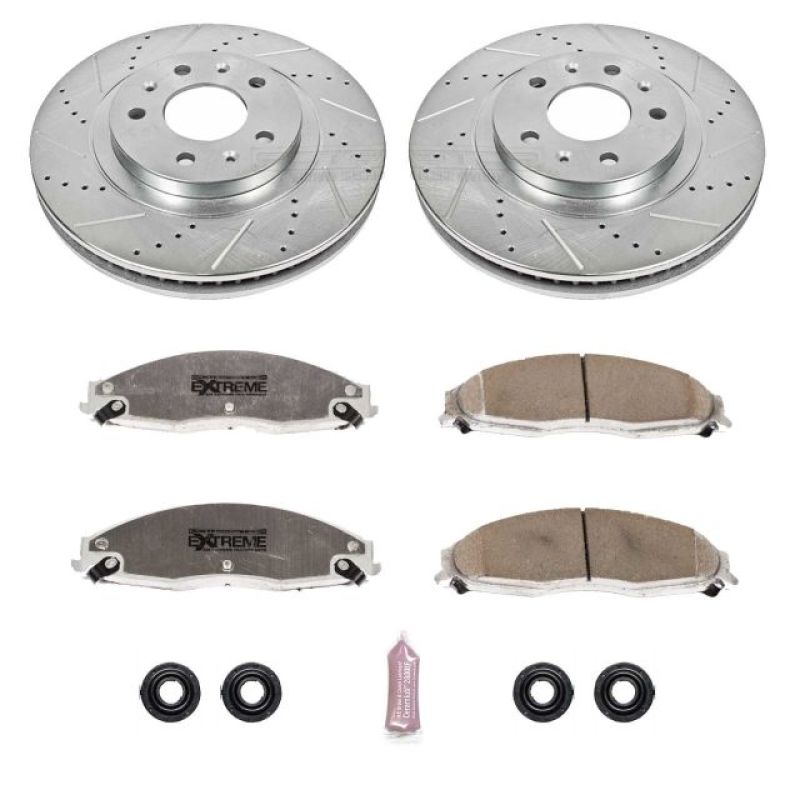 PowerStop PSB Z26 Street Warrior Kit Brakes, Rotors & Pads Brake Kits - Performance D&S main image