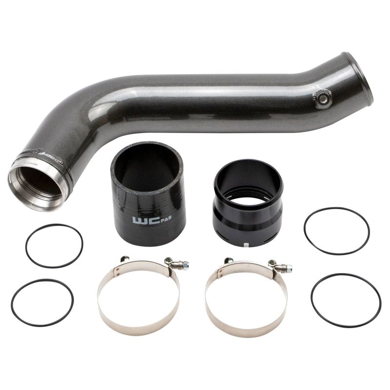 Wehrli 2020+ Chevrolet 6.6L L5P Duramax Passenger Side 3.5in Intercooler Pipe - Gloss White WCF100381-GW