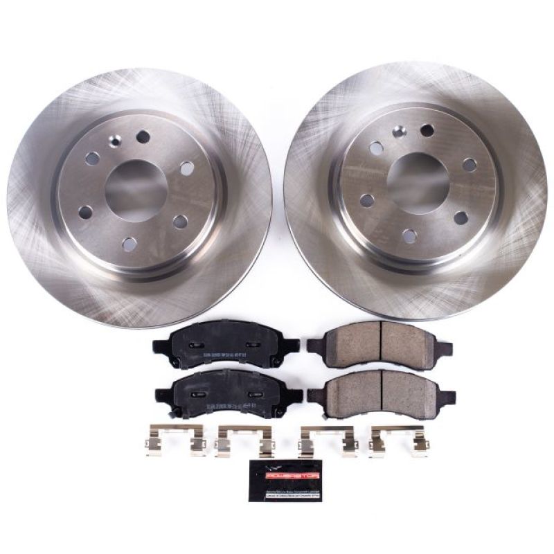 PowerStop PSB Autospecialty Kit Brakes, Rotors & Pads Brake Kits - OE main image