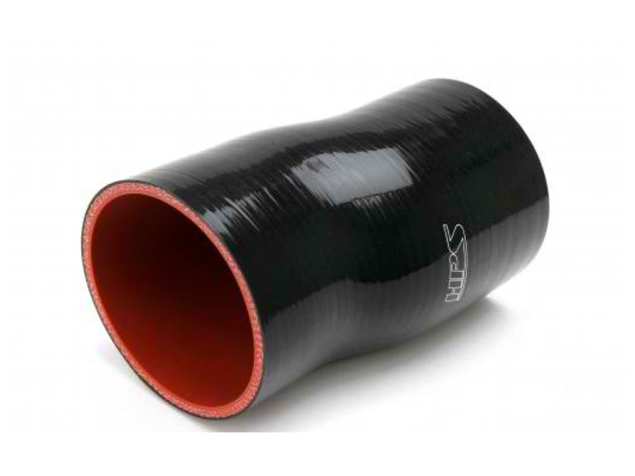 HPS 2-1/2" - 3" ID, 6" Length, Silicone Offset Straight Reducer Coupler Hose, High Temp 4-ply Reinforced, 63mm - 76mm ID, Black