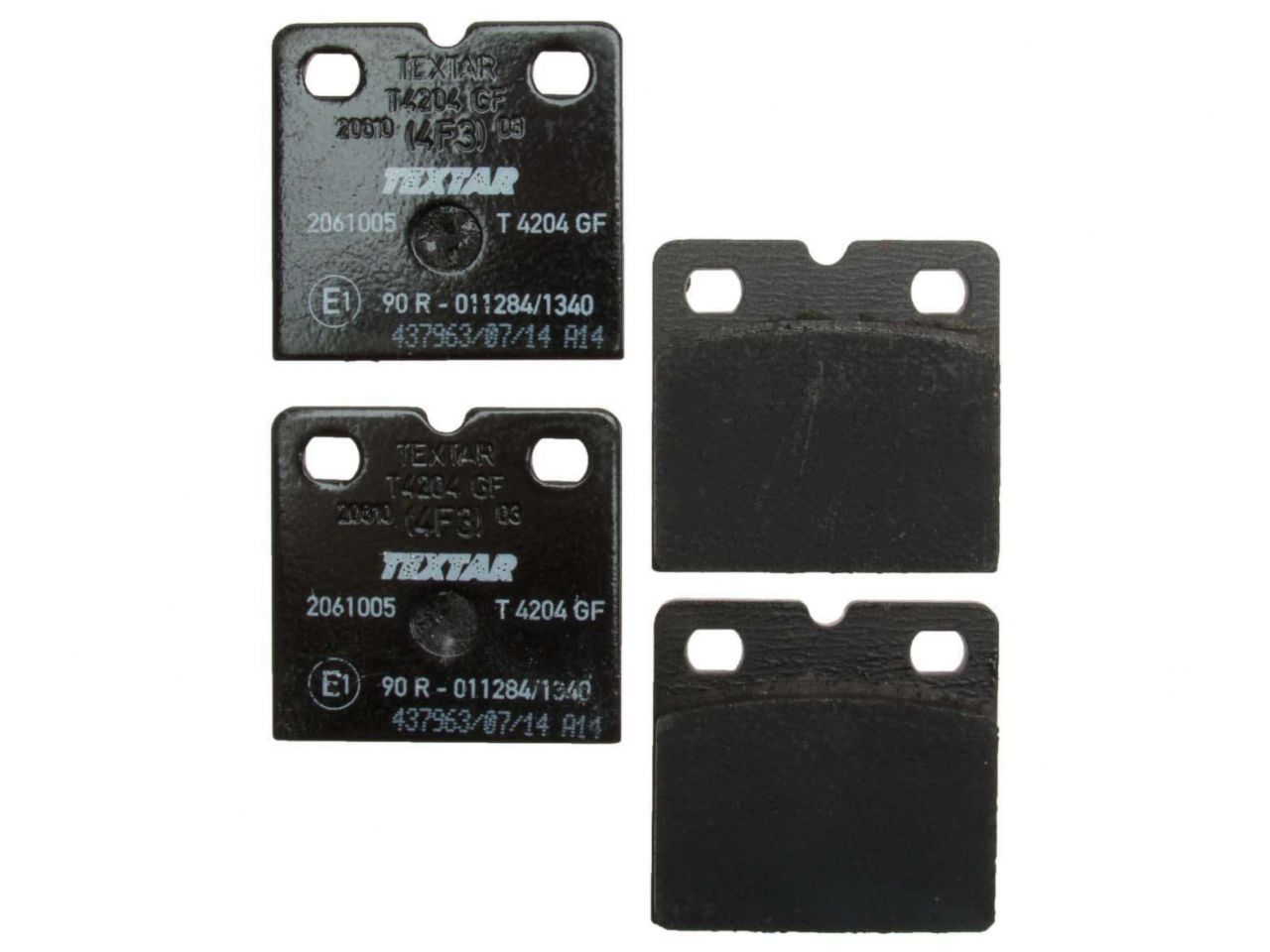 Textar Brake Pads 20610 05 Item Image