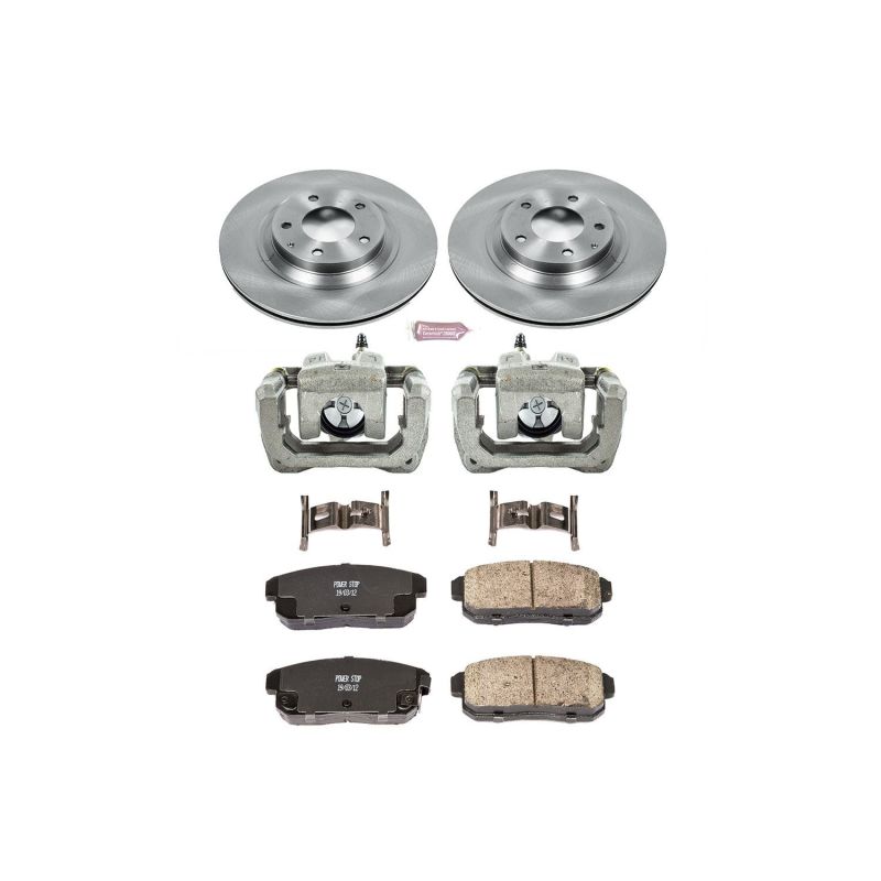 PowerStop PSB Autospecialty Kit w/Cals Brakes, Rotors & Pads Brake Kits - OE main image