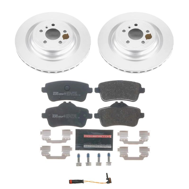 PowerStop PSB Euro-Stop Kit Brakes, Rotors & Pads Brake Kits - OE main image