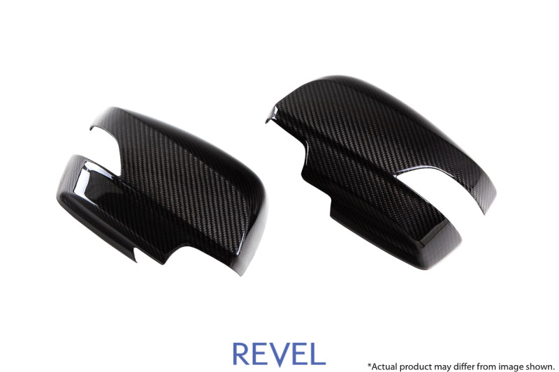 Revel GT Dry Carbon Mirror Covers (Left & Right) 15-18 Subaru WRX/STI - 2 Pieces 1TR4GT0AS11