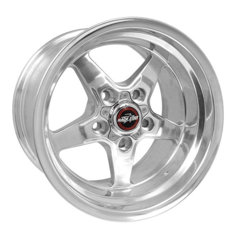 Race Star 92 Drag Star 15x10.00 5x4.50bc 5.50bs Direct Drill Polished Wheel 92-510150DP