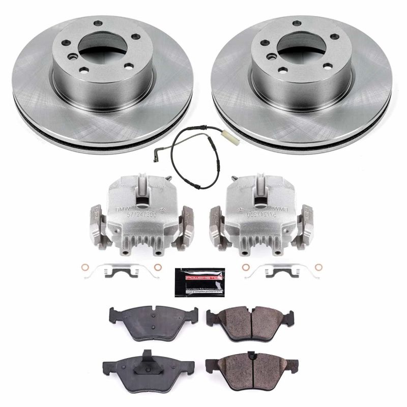 PowerStop PSB Autospecialty Kit w/Cals Brakes, Rotors & Pads Brake Kits - OE main image