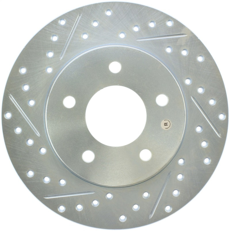 StopTech Select Sport Drilled & Slotted Rotor - Rear Right 227.62051R