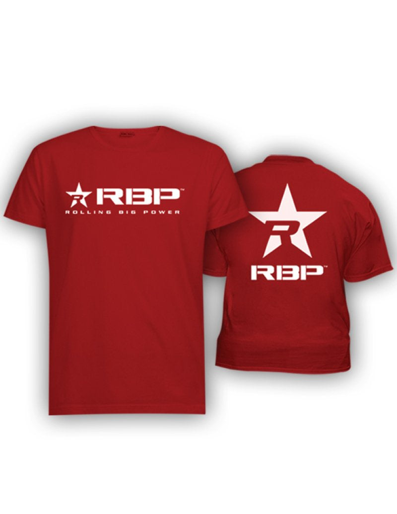 RBP Short Sleeve Tee - Red w/White Star - Medium RBP-901R-M Main Image