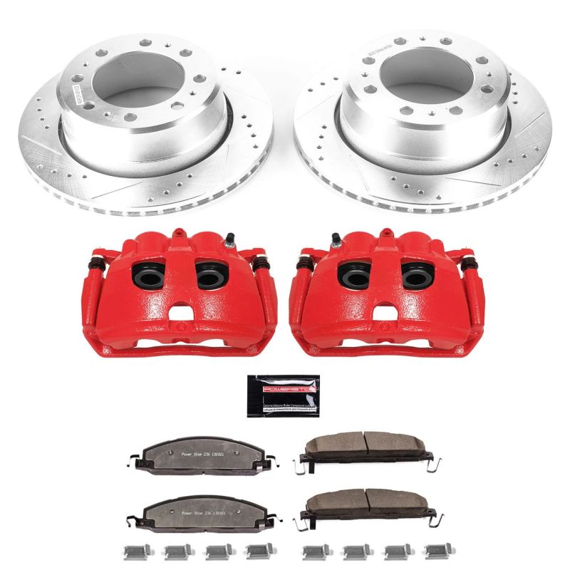 PowerStop PSB Z36 Truck & Tow Kit w/Cals Brakes, Rotors & Pads Brake Kits - Performance D&S main image