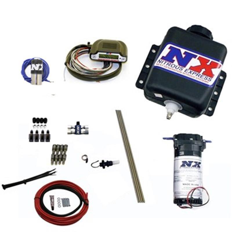 Nitrous Express Direct Port Water Injection 4 Cyl Stage 3 w/Hardlines 15130H Main Image