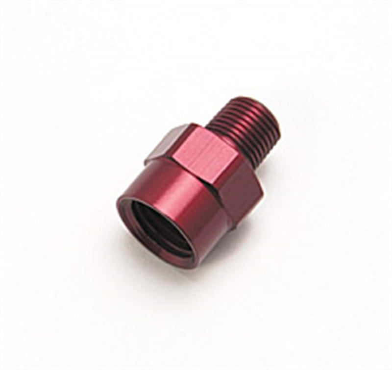 Russell 1/8 inch Male to 1/4 inch Female Pipe Bushing Reducer (Red Finish)