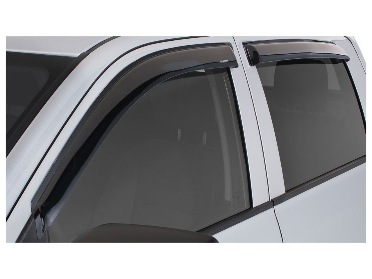 Stampede Tape-Onz Sidewind Deflector, Smoke, 4 pc. for 2019 Ram 1500 Classic