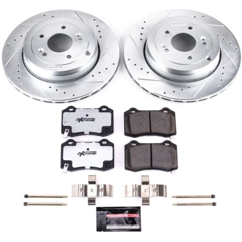 PowerStop PSB Z36 Truck & Tow Kit Brakes, Rotors & Pads Brake Kits - Performance D&S main image