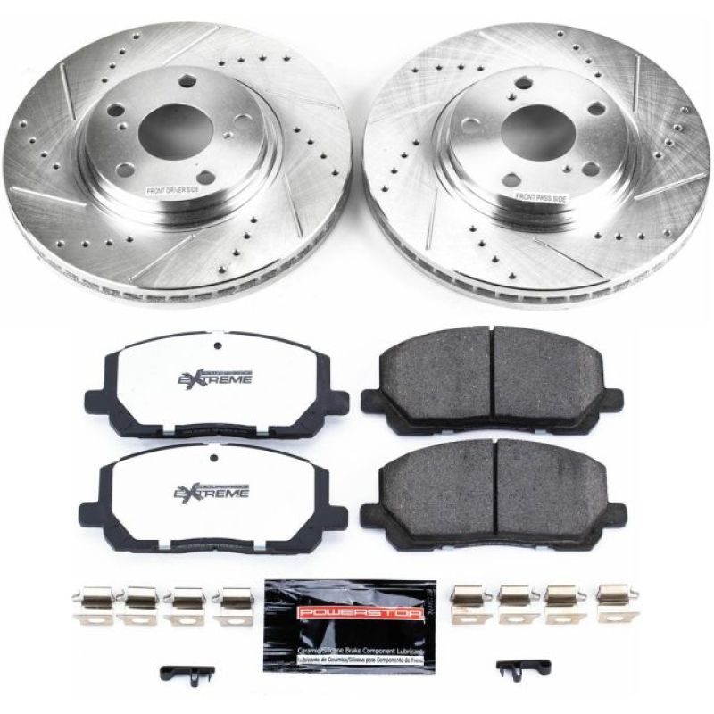 PowerStop PSB Z36 Truck & Tow Kit Brakes, Rotors & Pads Brake Kits - Performance D&S main image