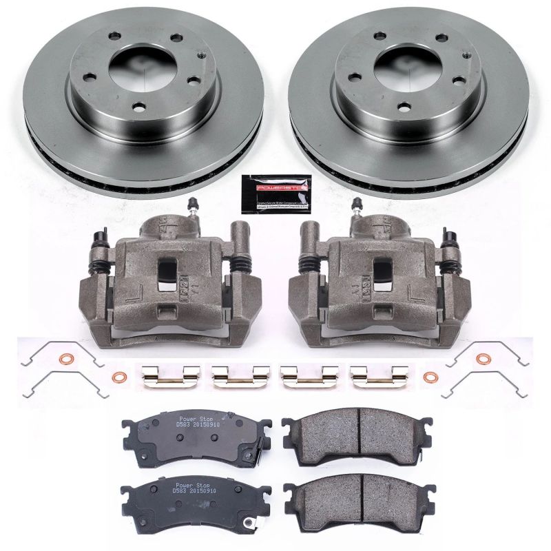 PowerStop PSB Autospecialty Kit w/Cals Brakes, Rotors & Pads Brake Kits - OE main image