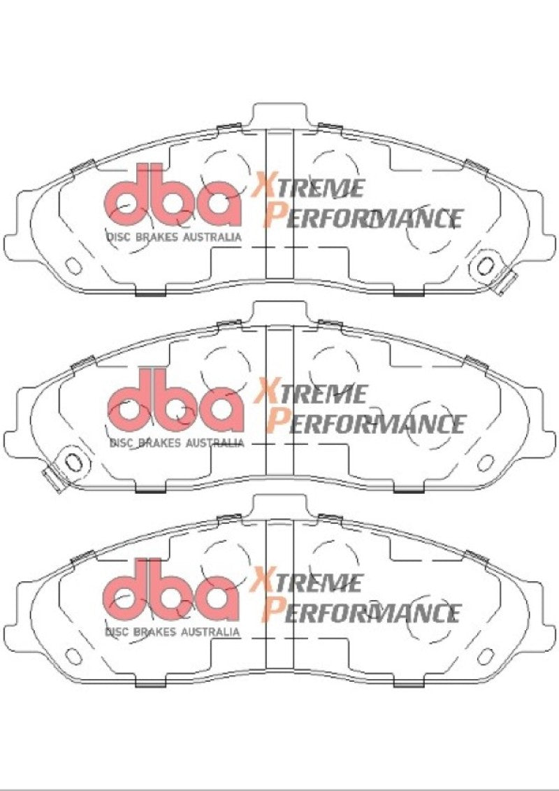 DBA 97-06 Corvette (Incl C5 Z06) XP650 Front Brake Pads DB7599XP