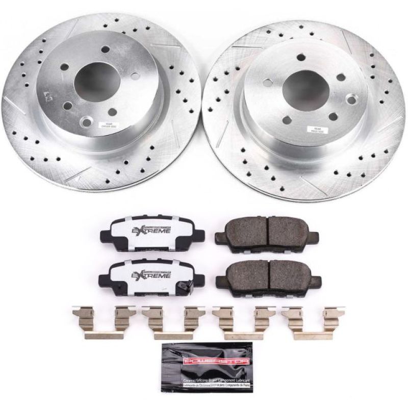 PowerStop PSB Z26 Street Warrior Kit Brakes, Rotors & Pads Brake Kits - Performance D&S main image