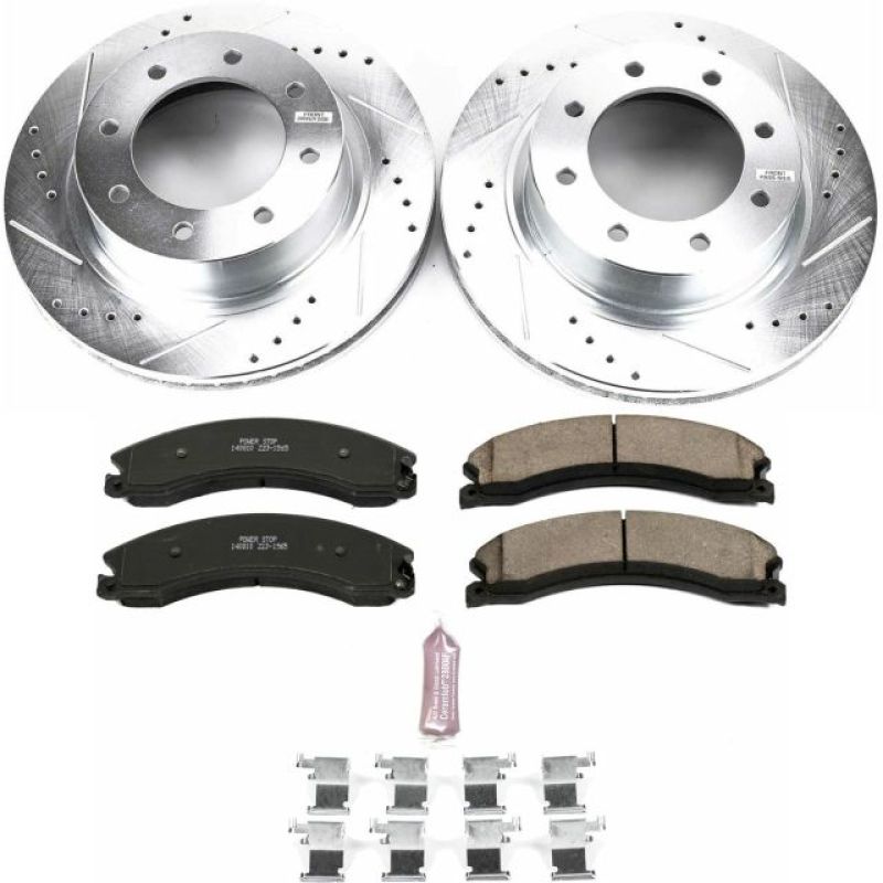 PowerStop PSB Z23 Evolution Kit Brakes, Rotors & Pads Brake Kits - Performance D&S main image