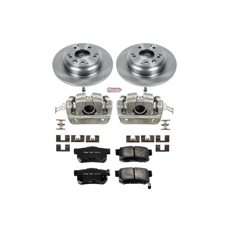 PowerStop PSB Autospecialty Kit w/Cals Brakes, Rotors & Pads Brake Kits - OE main image