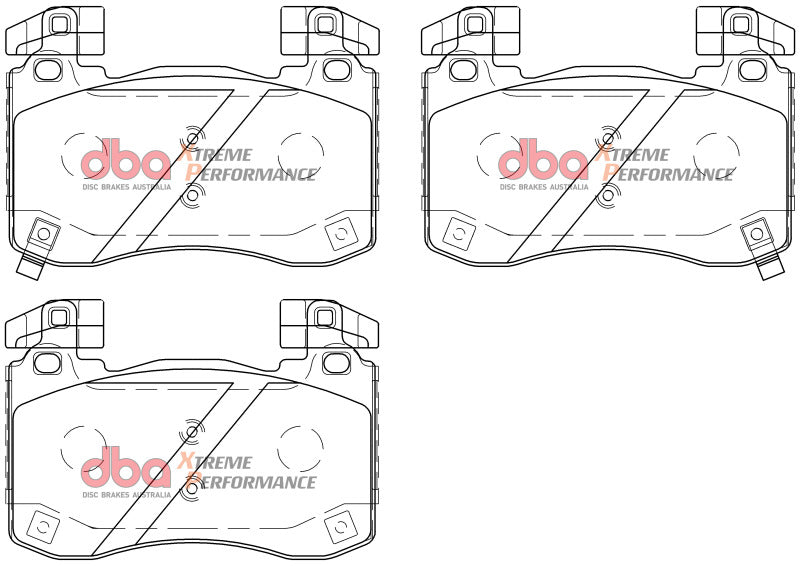 DBA 2018+ Kia Stinger V6 Twin Turbo XP Performance Front Brake Pads DB15003XP