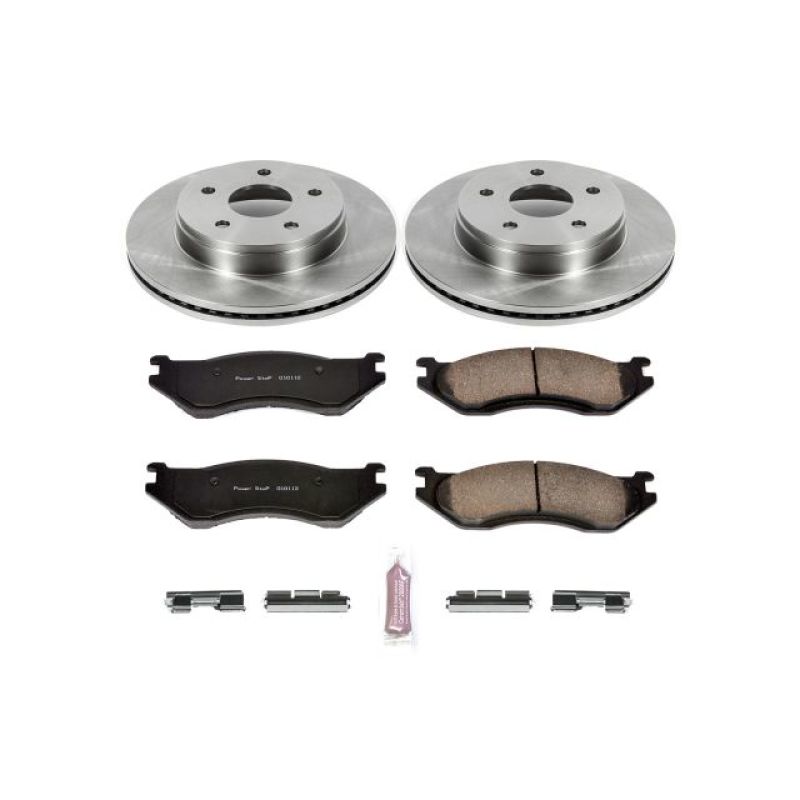 PowerStop PSB Autospecialty Kit Brakes, Rotors & Pads Brake Kits - OE main image