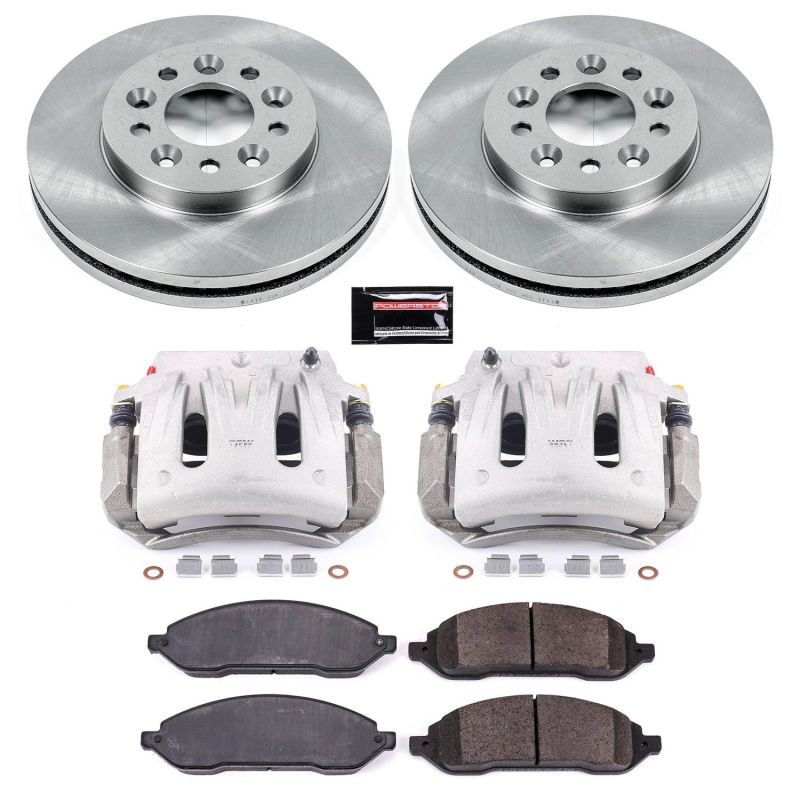 PowerStop PSB Autospecialty Kit w/Cals Brakes, Rotors & Pads Brake Kits - OE main image