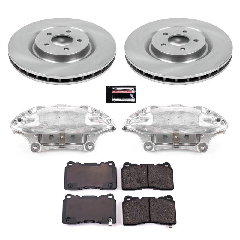 PowerStop PSB Autospecialty Kit w/Cals Brakes, Rotors & Pads Brake Kits - OE main image