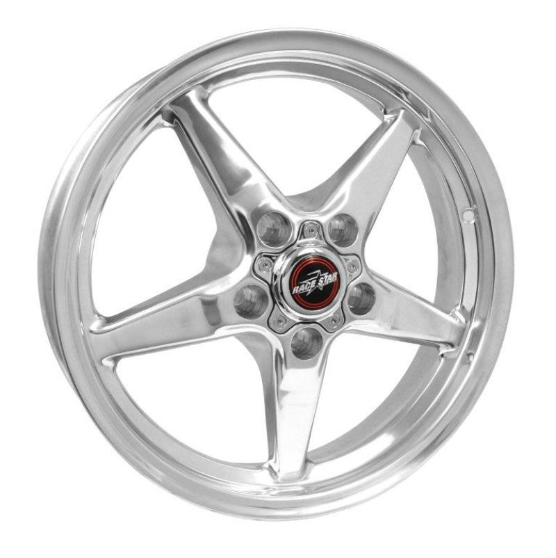 Race Star 92 Drag Star 17x4.50 5x4.50bc 1.75bs Direct Drill Polished Wheel 92-745142DP