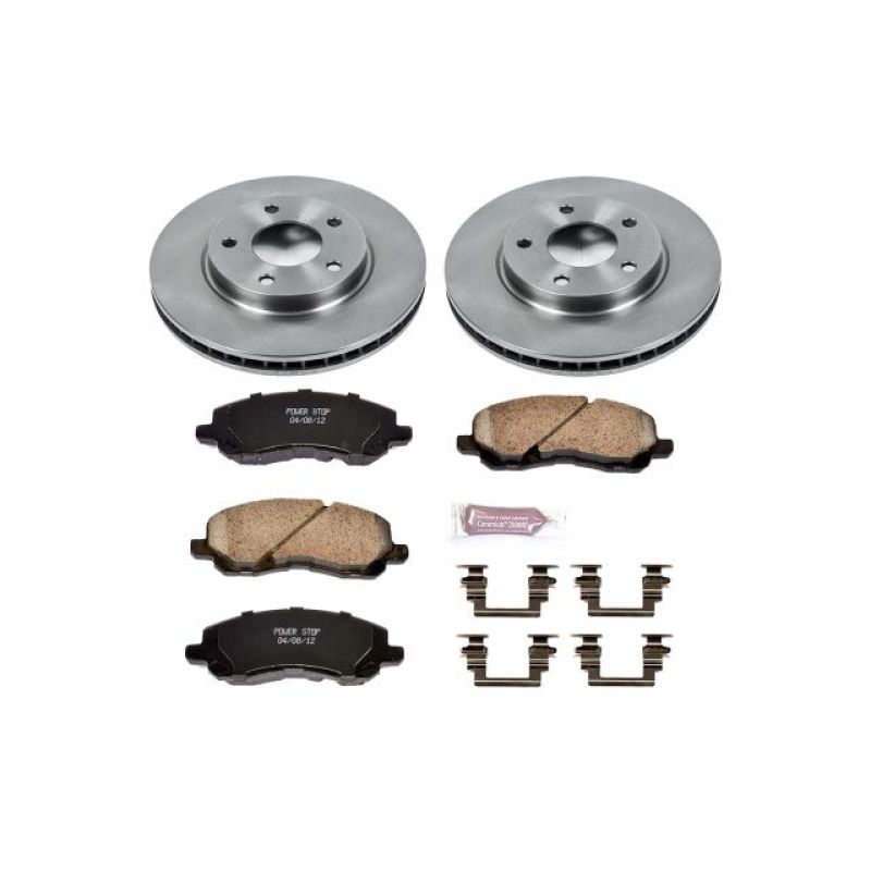 PowerStop PSB Autospecialty Kit Brakes, Rotors & Pads Brake Kits - OE main image