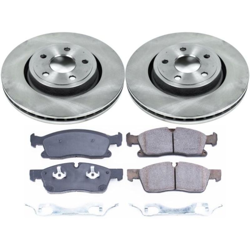 PowerStop PSB Autospecialty Kit Brakes, Rotors & Pads Brake Kits - OE main image