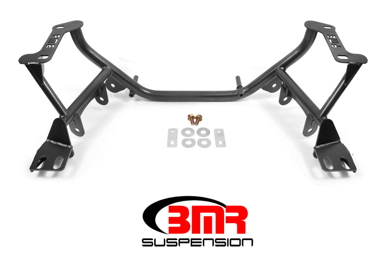 BMR 96-04 New Edge Mustang K-Member Coilover Version / Motor Plate Version - Black Hammertone KM740H