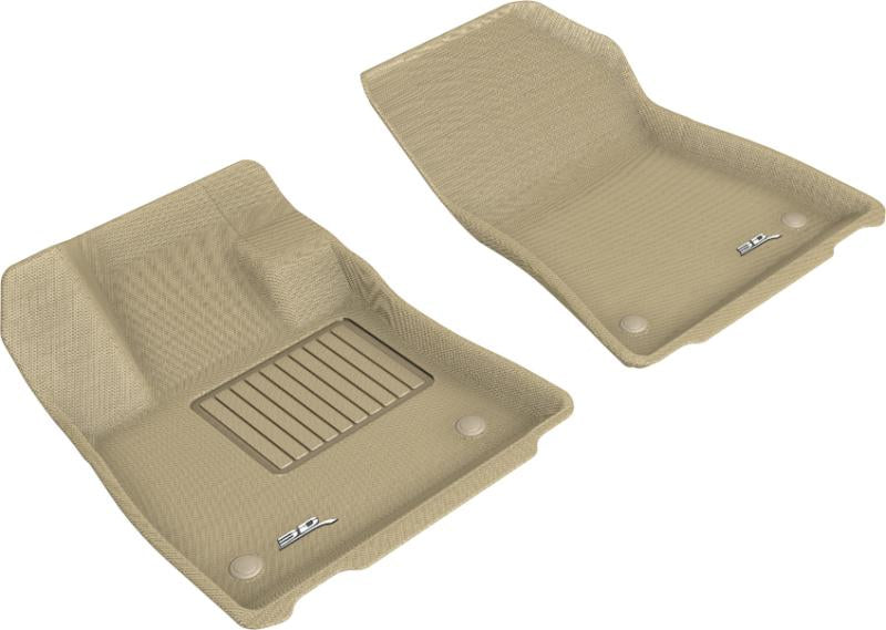 3D MAXpider 2019-2020 Infiniti QX50 Kagu 1st Row Floormat - Tan L1IN03111502 Main Image