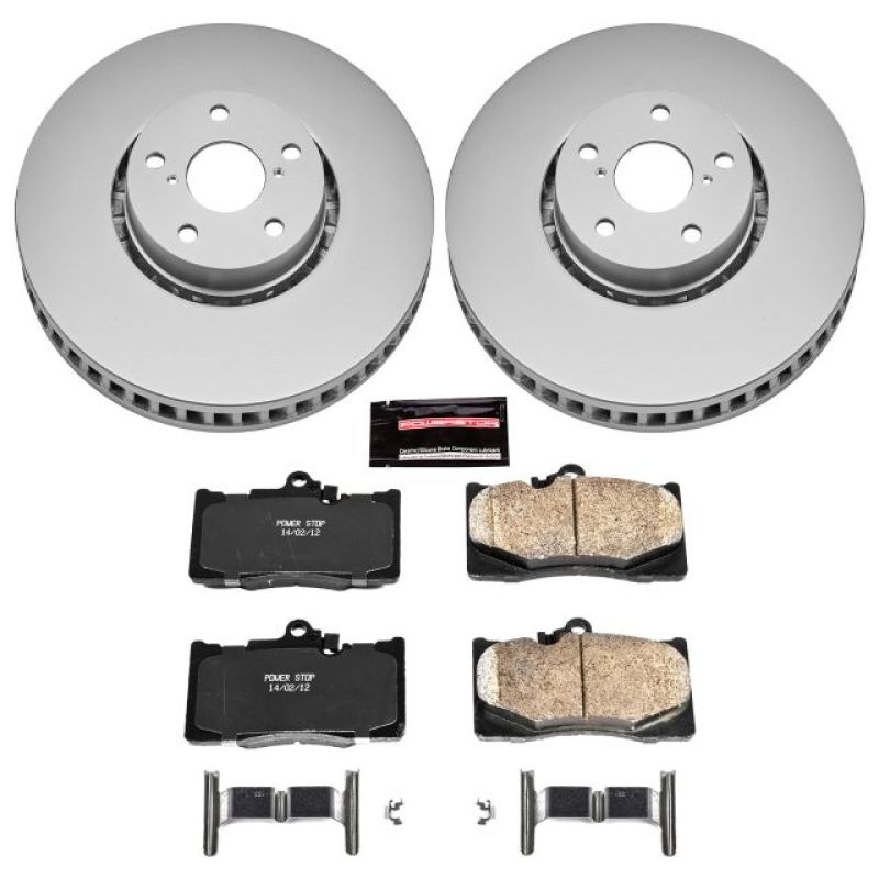 PowerStop PSB Z17 Evolution Coated Kit Brakes, Rotors & Pads Brake Kits - Performance Blank main image