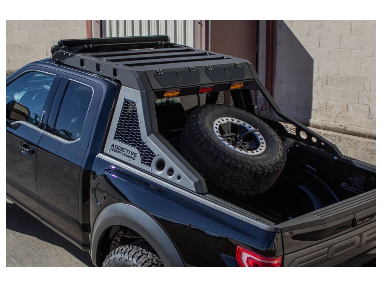 Addictive Desert Designs Honeybadger Tire Carrier Addon