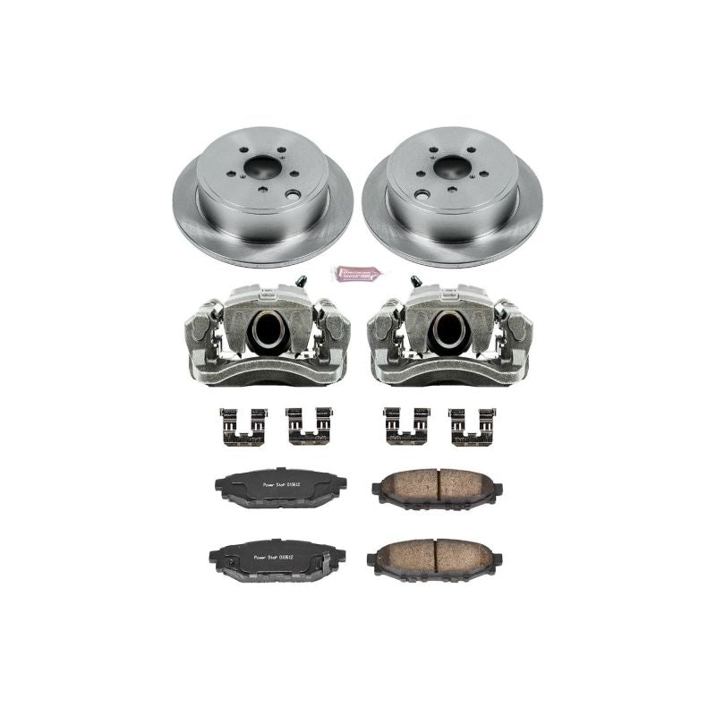 PowerStop PSB Autospecialty Kit w/Cals Brakes, Rotors & Pads Brake Kits - OE main image