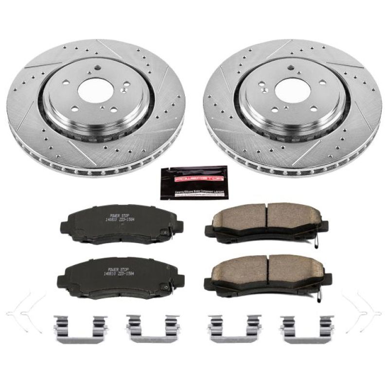 PowerStop PSB Z23 Evolution Kit Brakes, Rotors & Pads Brake Kits - Performance D&S main image