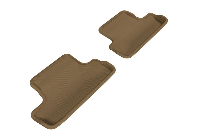 3D MAXpider 2008-2015 Audi TT/TTS Kagu 2nd Row Floormats - Tan L1AD02921502 Main Image