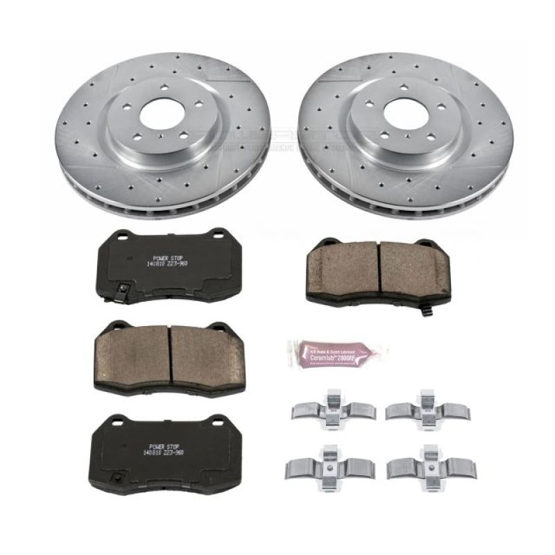 PowerStop PSB Z23 Evolution Kit Brakes, Rotors & Pads Brake Kits - Performance D&S main image