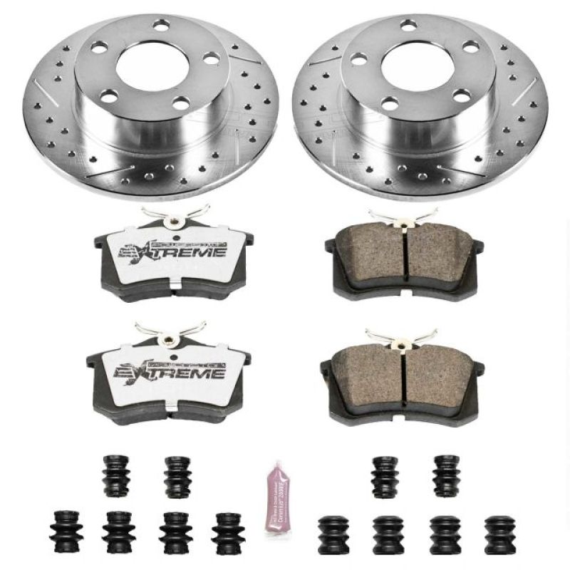 PowerStop PSB Z26 Street Warrior Kit Brakes, Rotors & Pads Brake Kits - Performance D&S main image