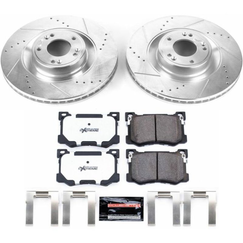 PowerStop PSB Z26 Street Warrior Kit Brakes, Rotors & Pads Brake Kits - Performance D&S main image